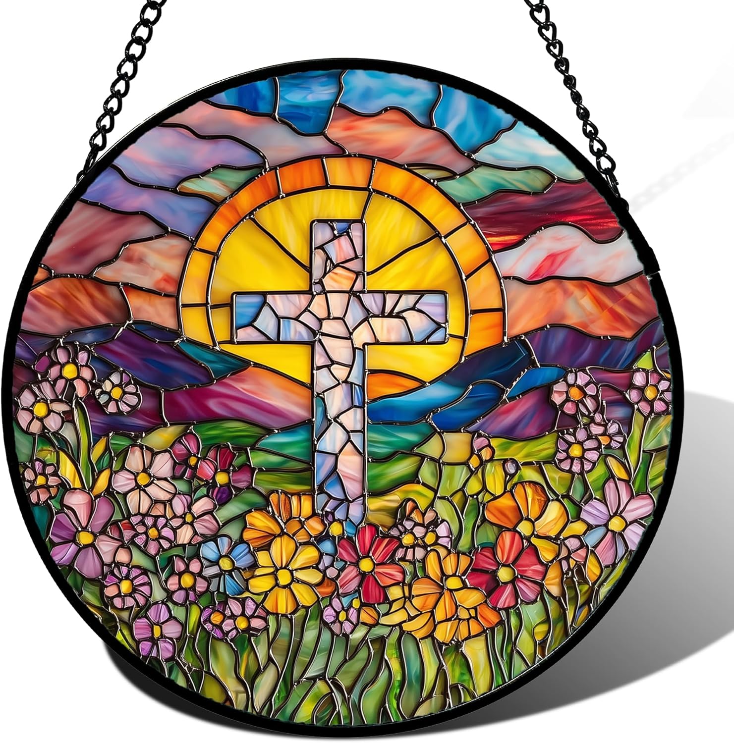 Radiant Glass Sun Catcher