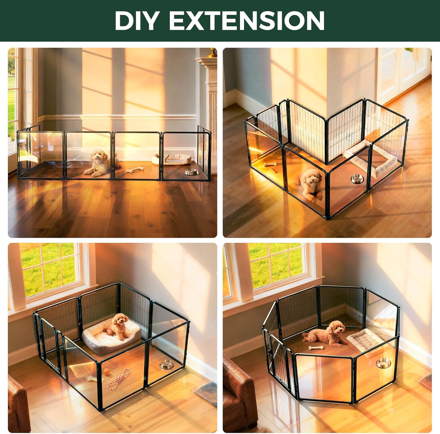 CozySpace Dog Playpen