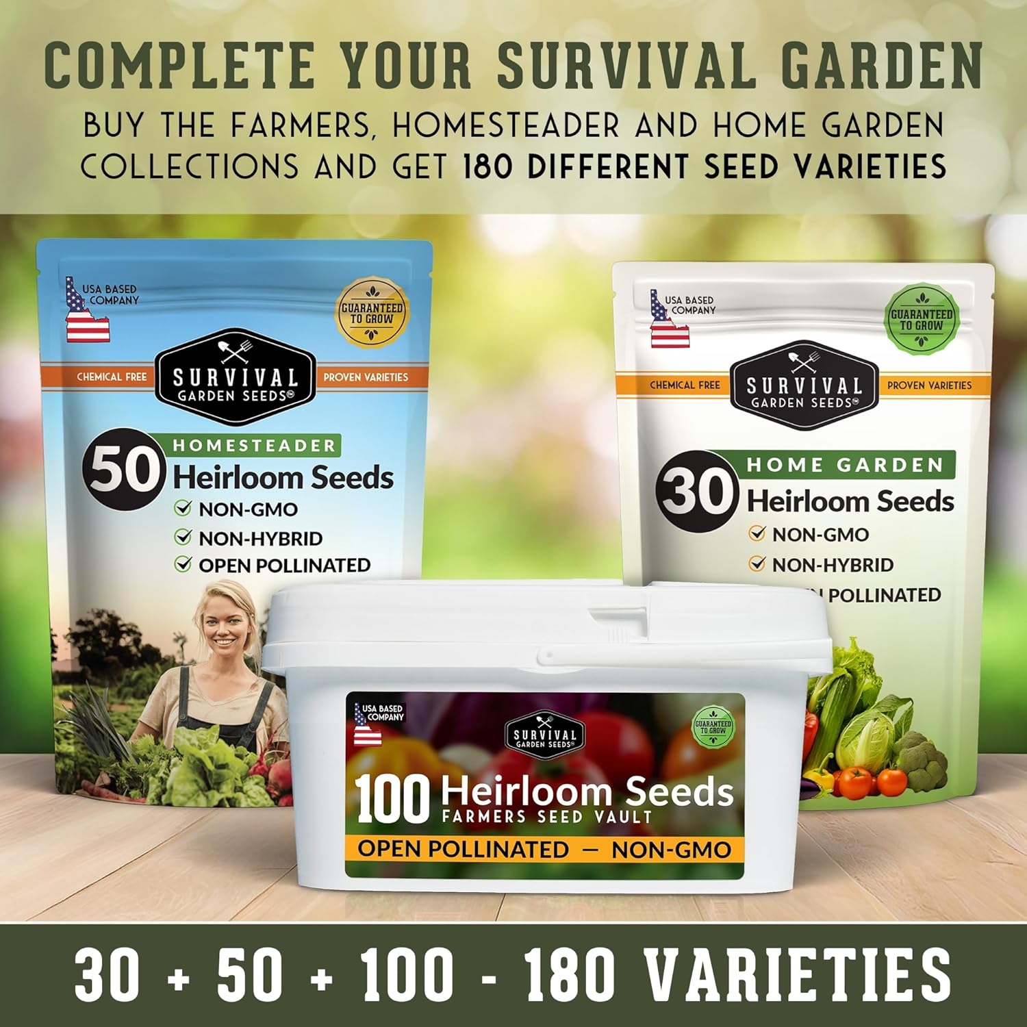 Ultimate Survival Seed Kit