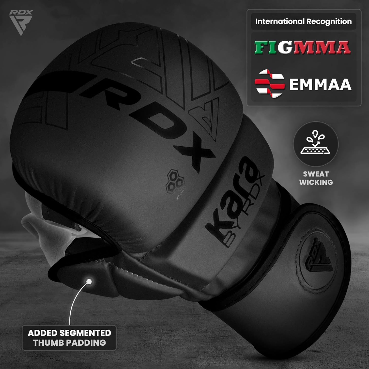 RDX Hybrid MMA Gloves