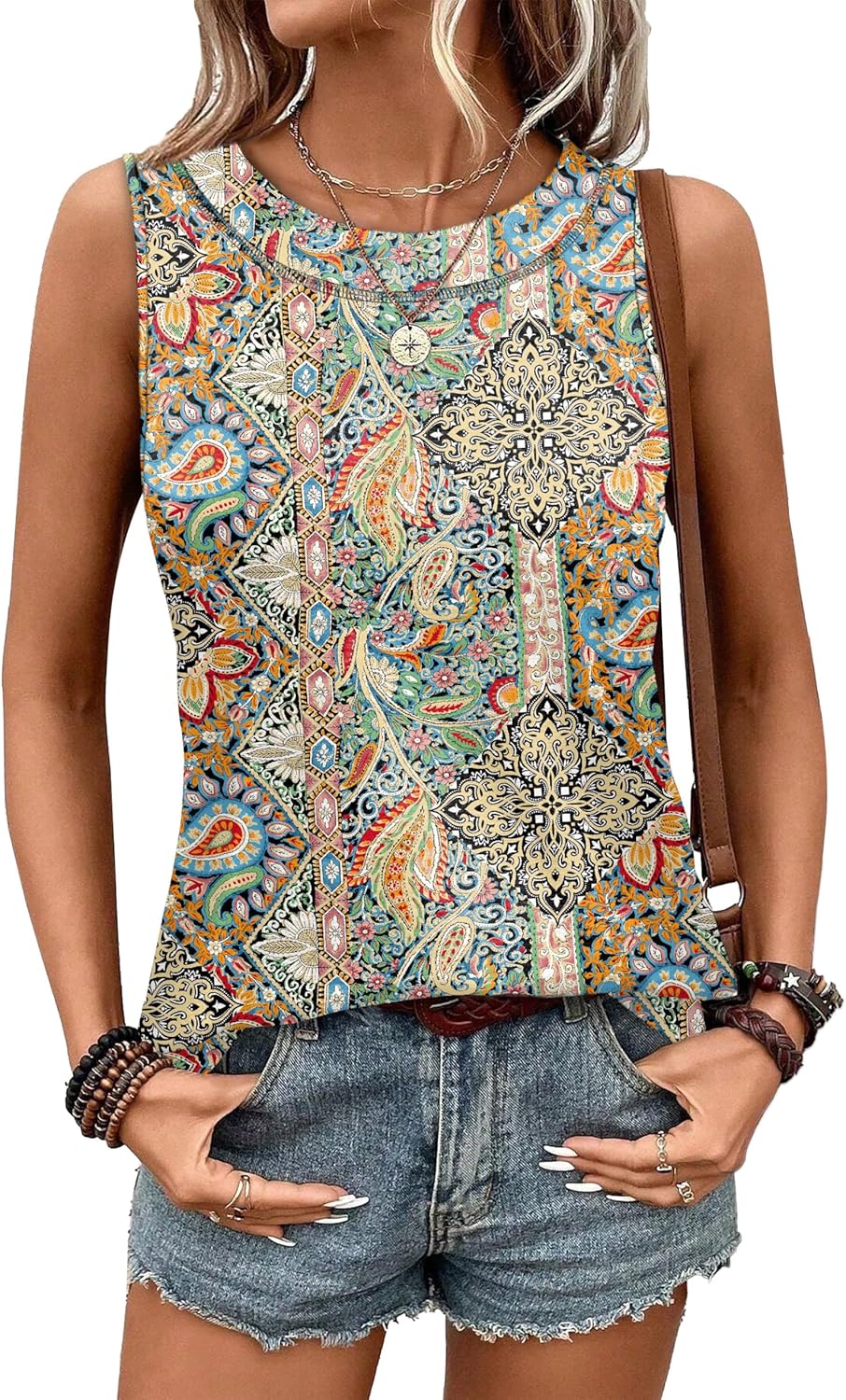 Chic Summer Sleeveless Tops