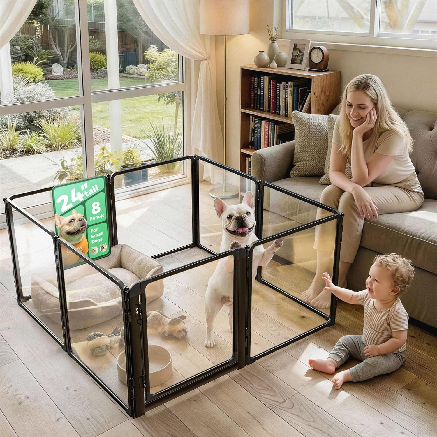 AuraSpace Indoor Dog Playpen