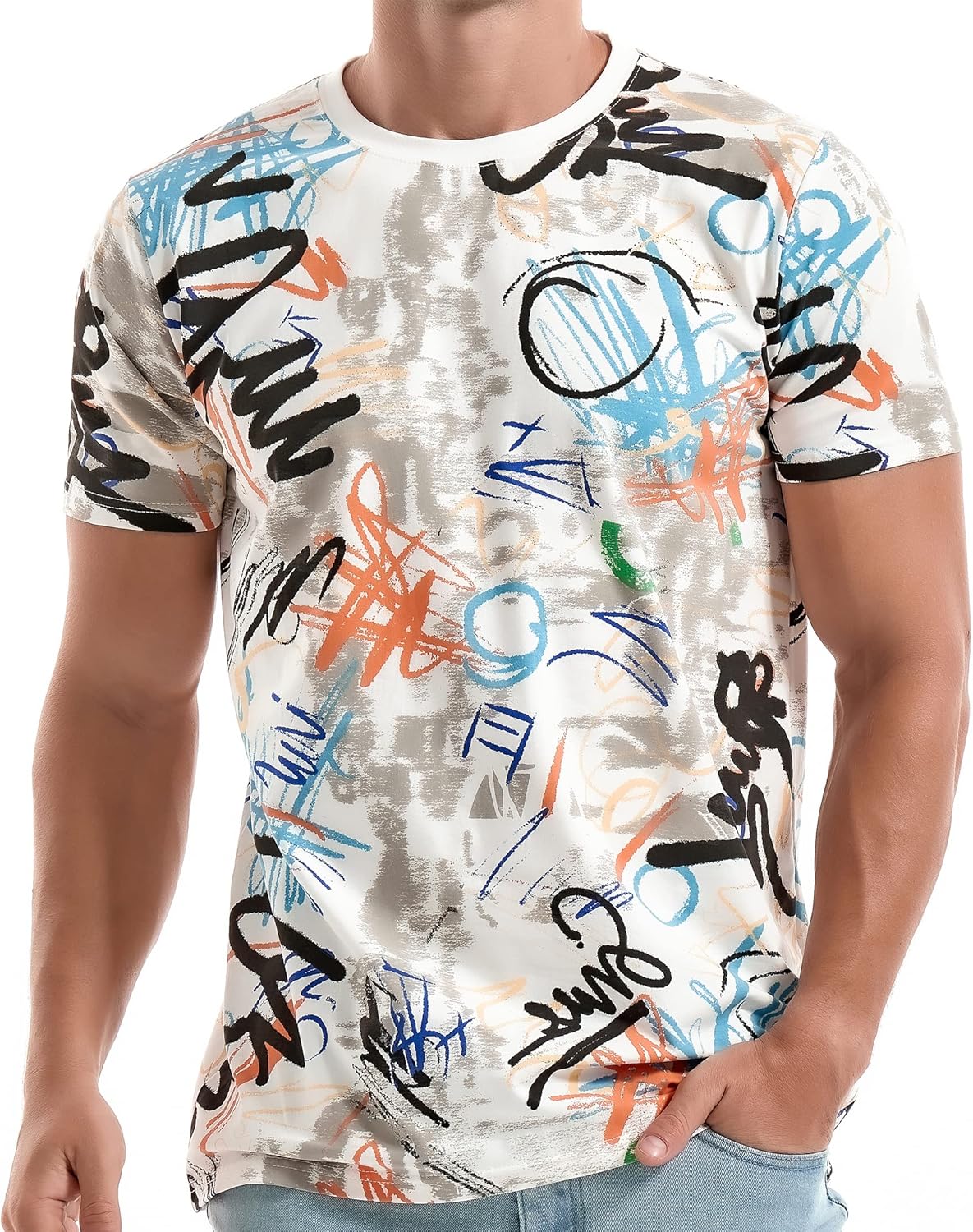 Cool Hipster Print Tee