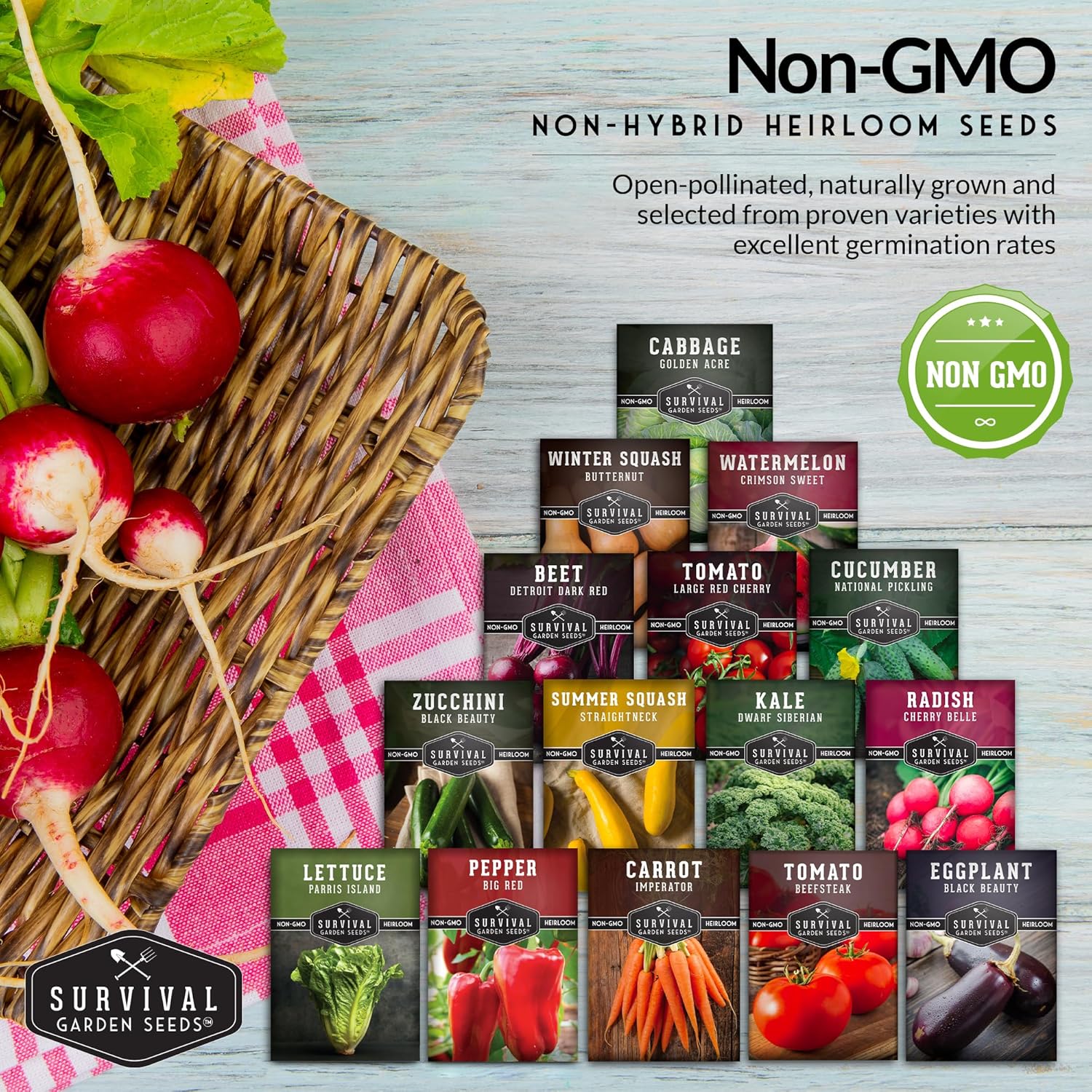 Heirloom Garden Seed Kit