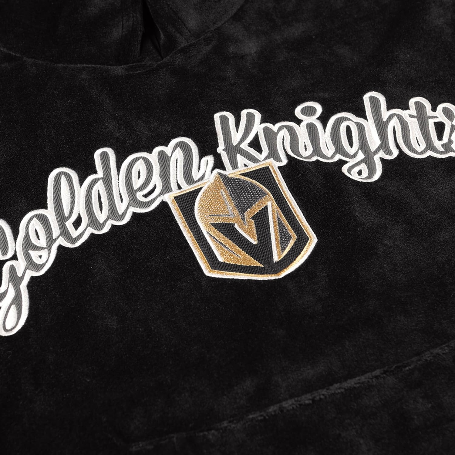 Stylish Velour Team Hoodie
