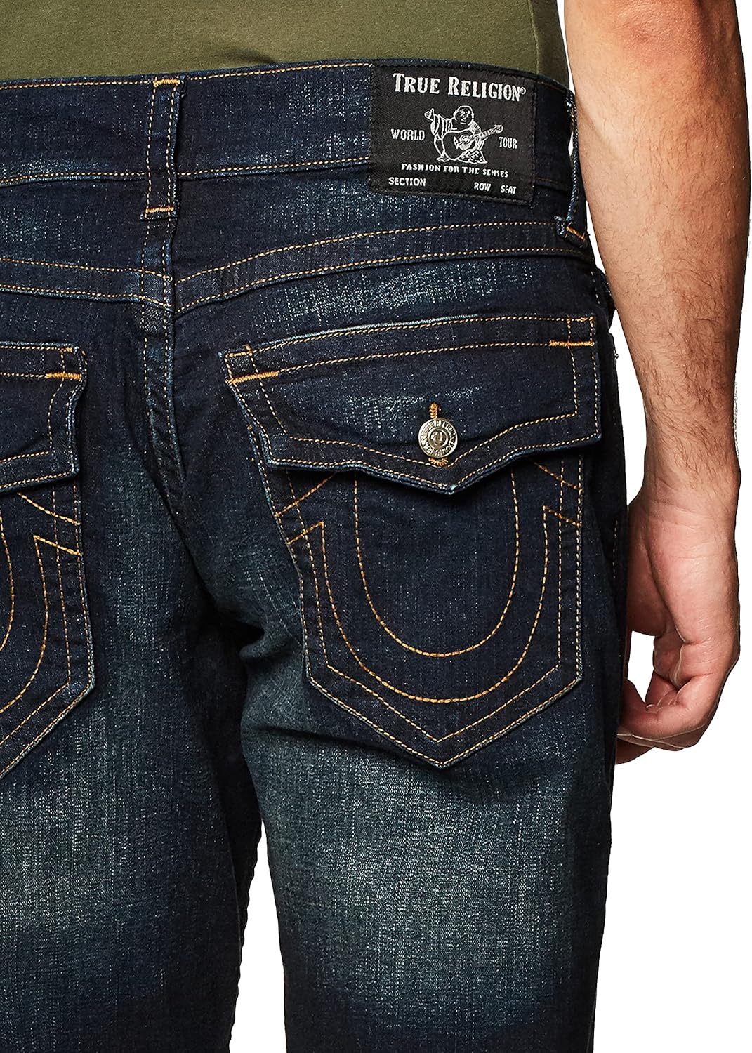 Comfortable Men's Straight-leg Jeans