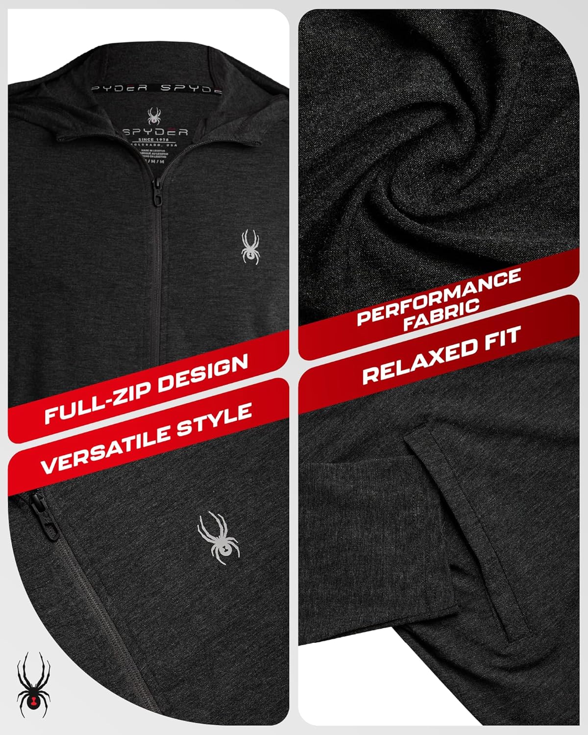 Spyder Men's Breathable Hoodie