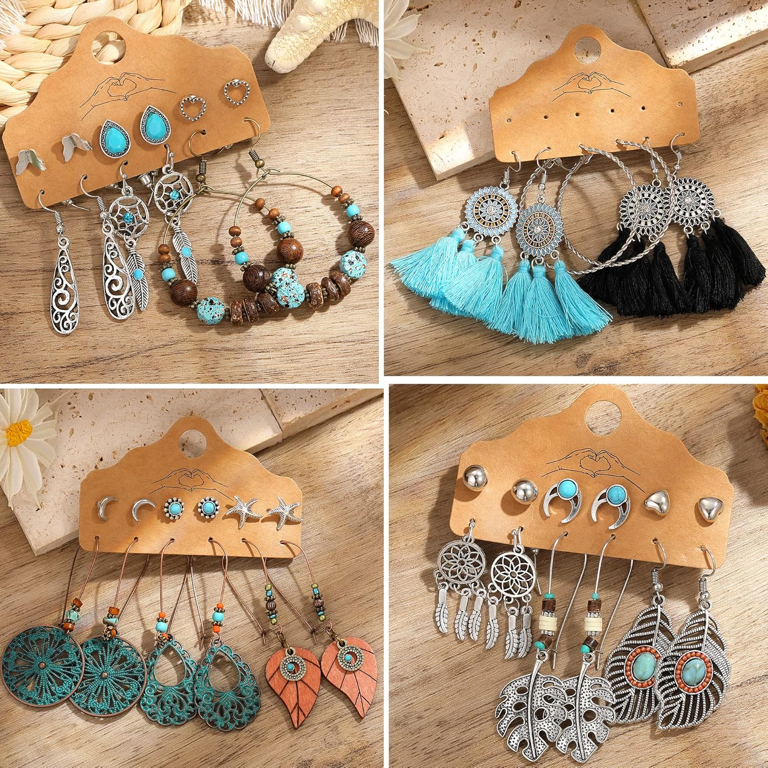 Stunning Boho Earrings Set