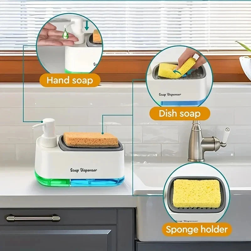 Handy Soap & Sponge Organizer