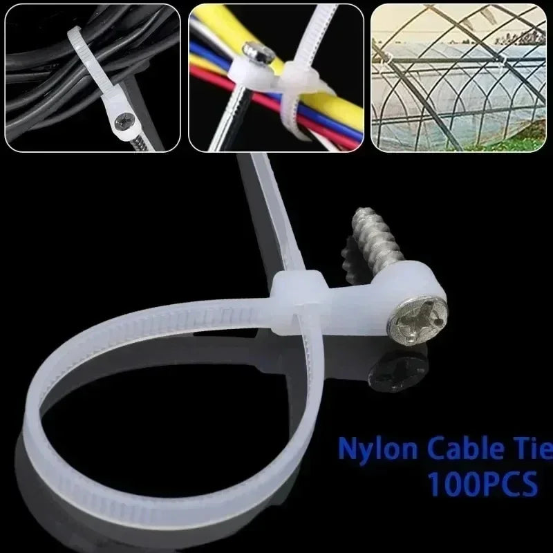 Mighty Nylon Cable Ties Organizer