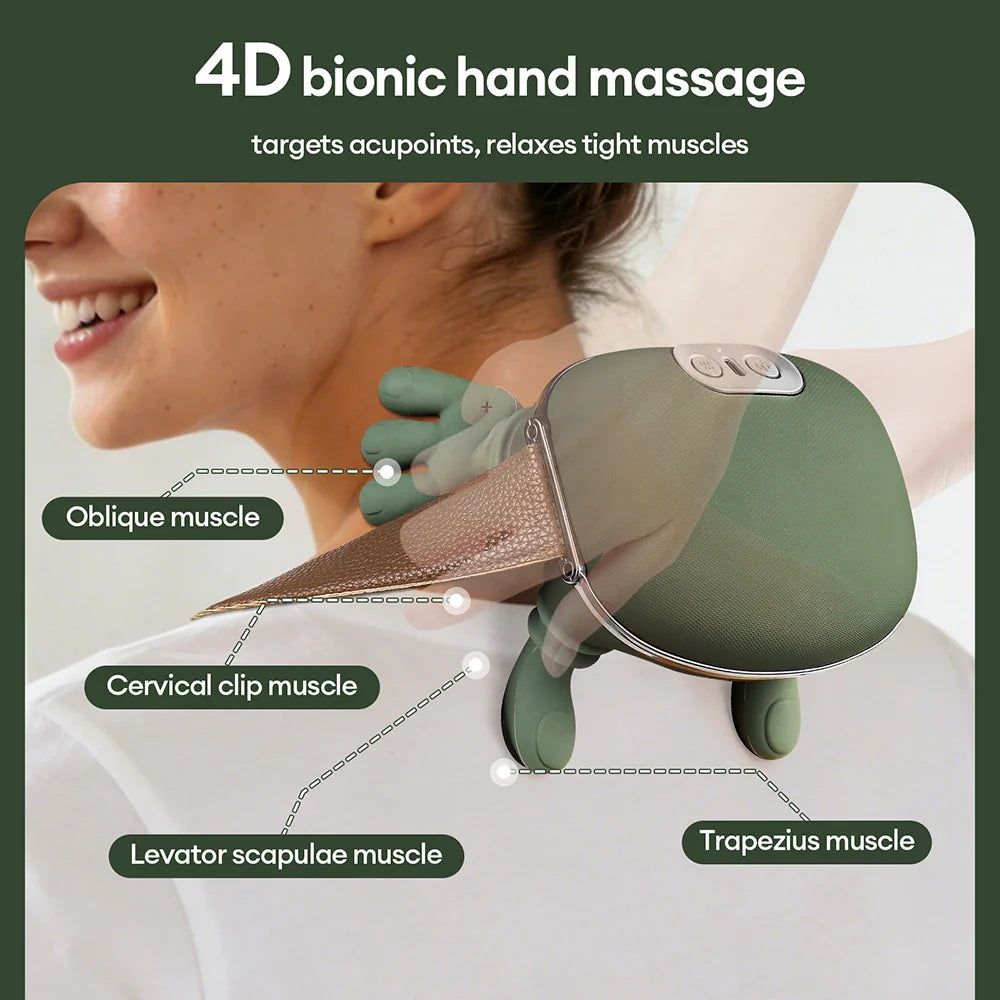 Relaxing Neck Massage Shawl
