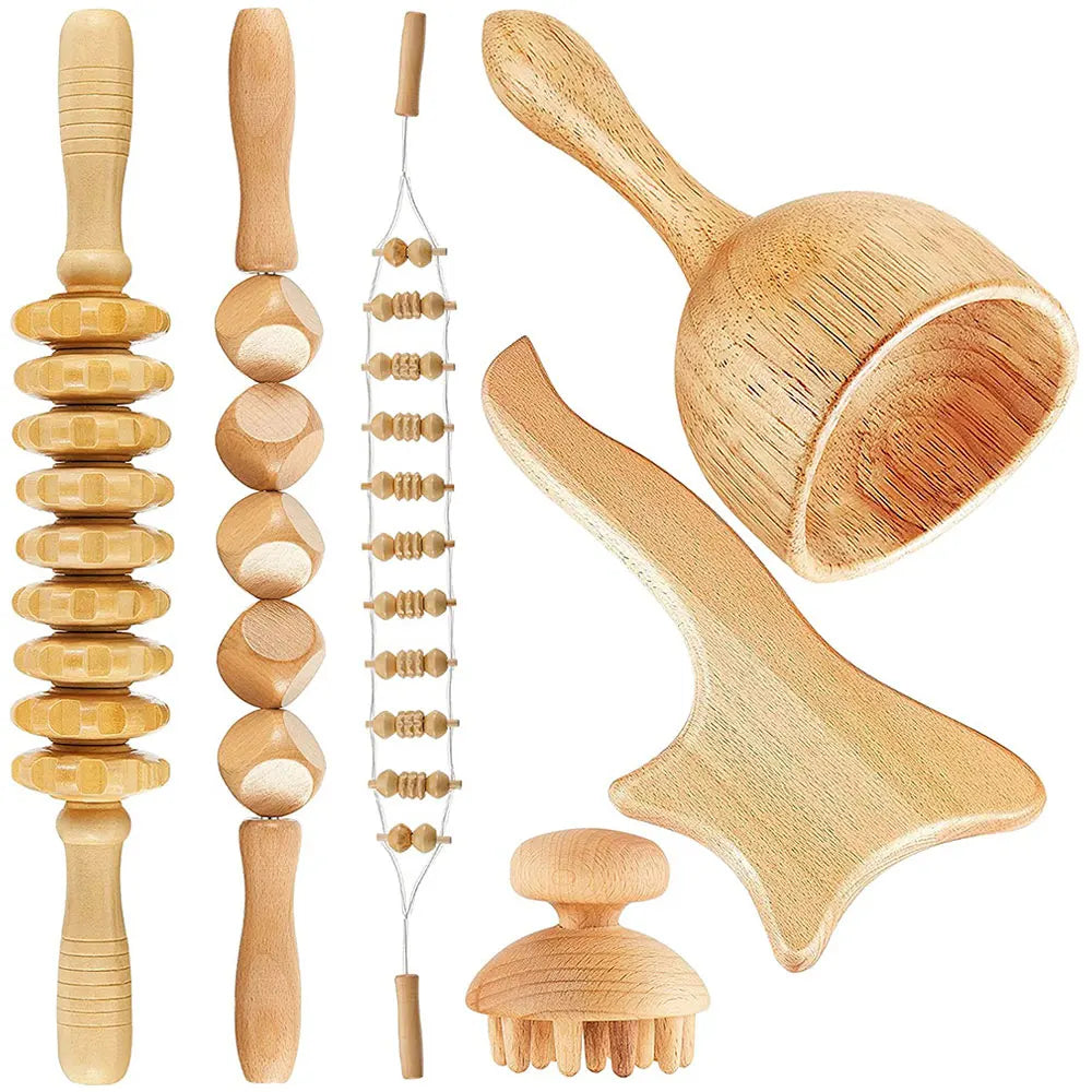 Wooden Relaxation Roller