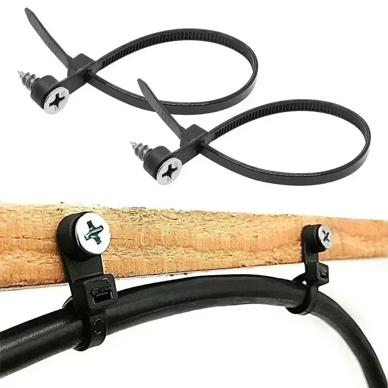 Mighty Nylon Cable Ties Organizer