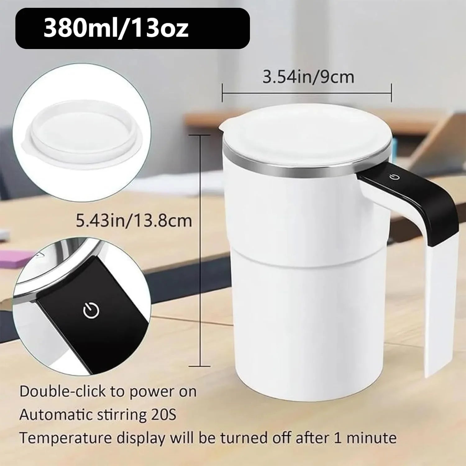 Magic Stirring Coffee Mug