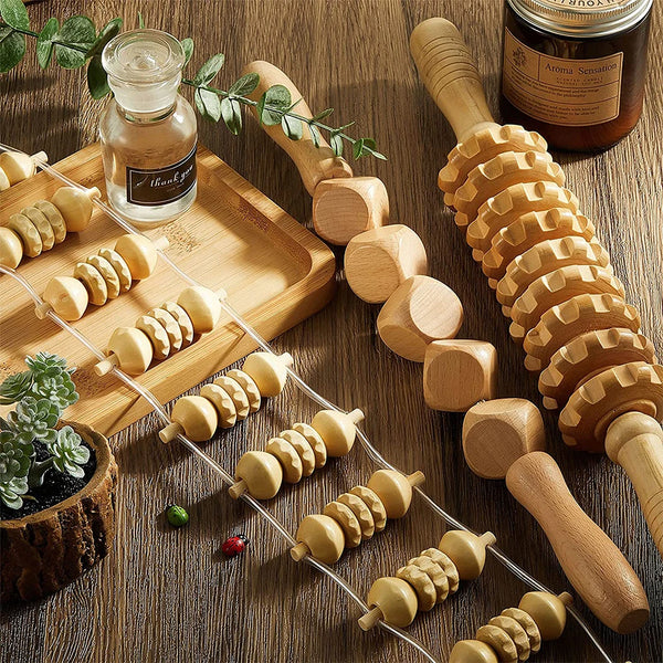 Wooden Relaxation Roller