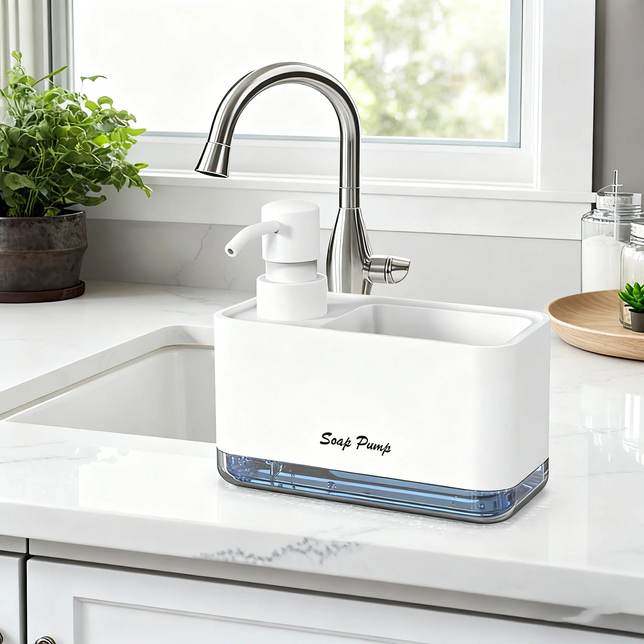 Kitchen Soap & Sponge Caddy