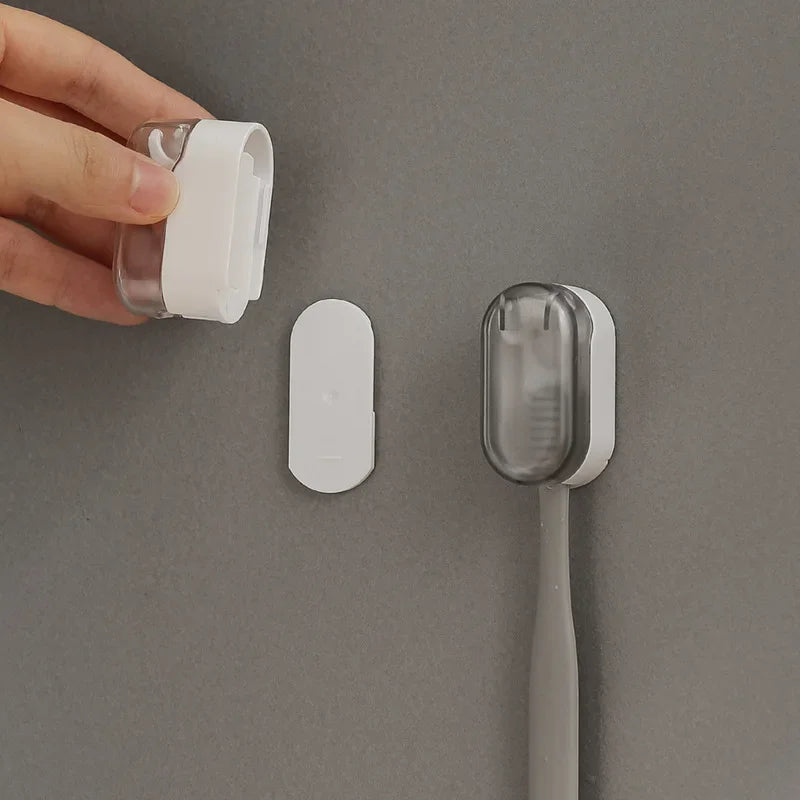 Wall-Mounted Toothbrush Holder