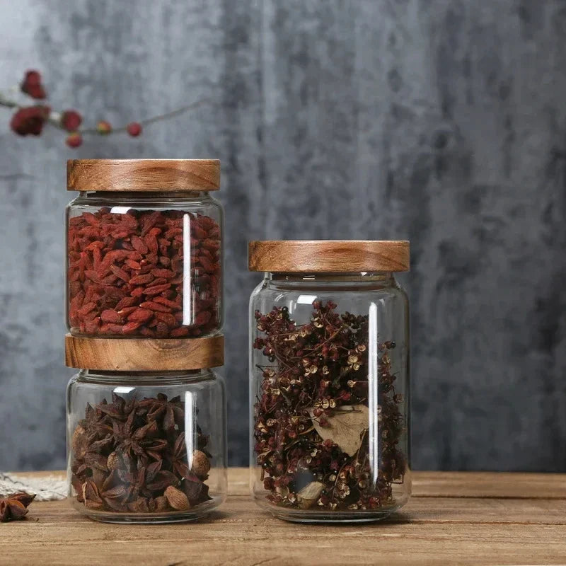 Elegant Kitchen Storage Jars