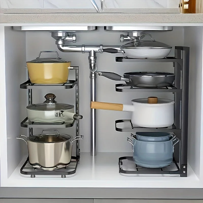 Smart Kitchen Pot Organizer