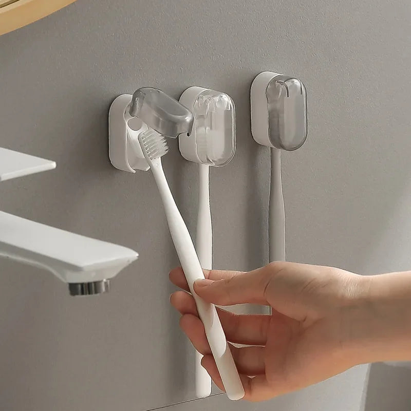 Wall-Mounted Toothbrush Holder
