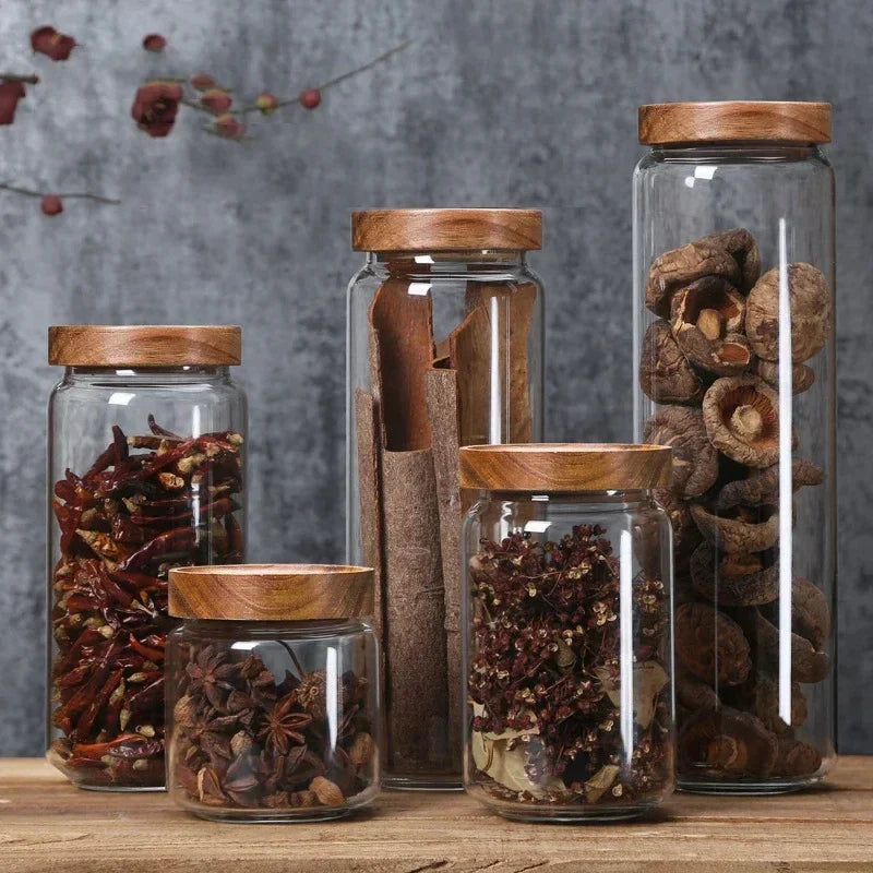 Elegant Kitchen Storage Jars