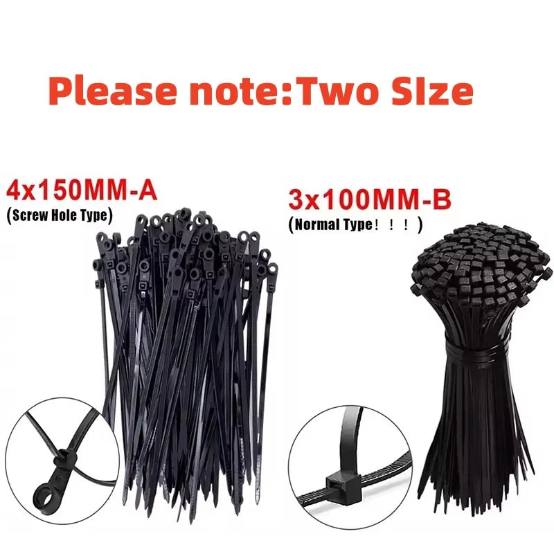 Mighty Nylon Cable Ties Organizer