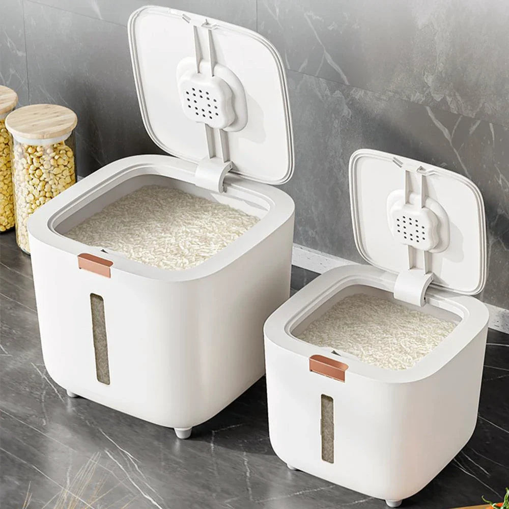Secure Freshness Rice Keeper