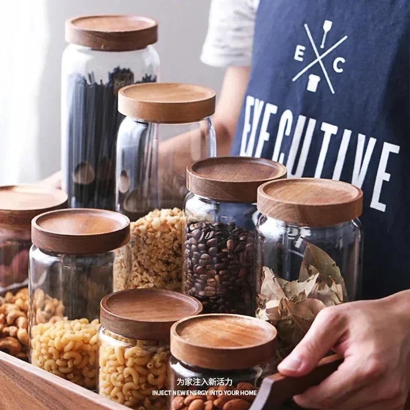 Elegant Kitchen Storage Jars